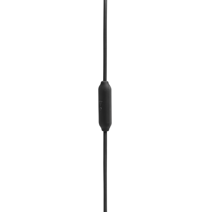 JBL Endurance Run 2 Wired - Black - Waterproof Wired Sports In-Ear Headphones - Detailshot 2 image number null